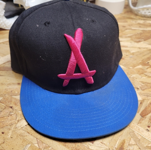 THA ALUMNI Pink A Logo Snapback‎ Cap